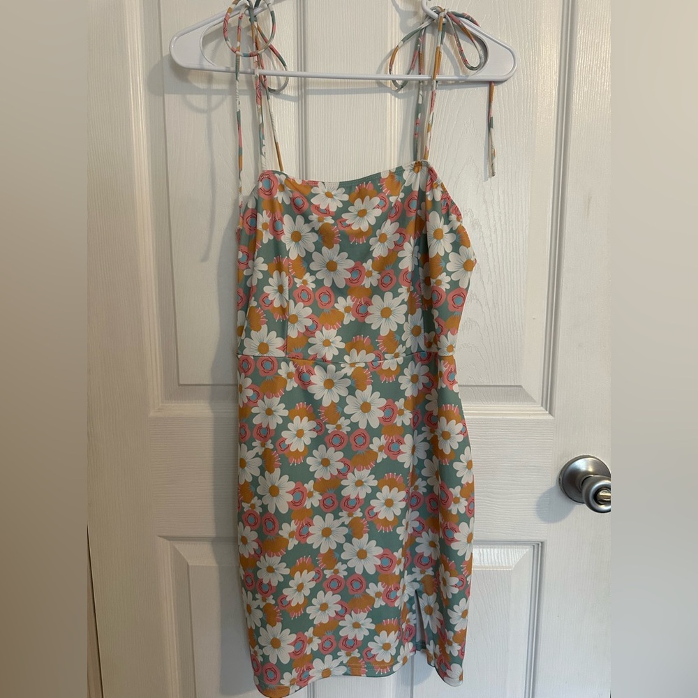 Floral Sundress with Adjustable Straps